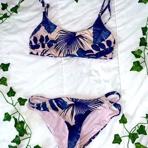 pink palm tree bikini